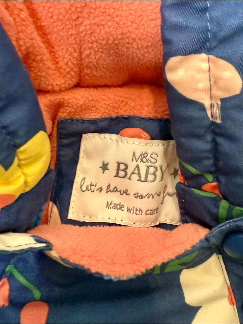 Size 6-9 month snow suit